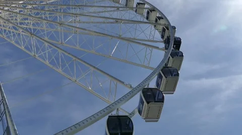 Ferris Wheel - Seattle - 05 Stock Footage 54296259