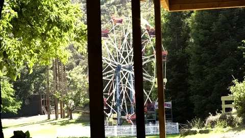 Ferris Wheel Slider Pan Stock Footage 78124118