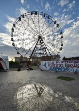 Ferris wheel at Sochi Stock Photos