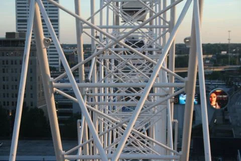 Ferris Wheel Structure Stock Photos