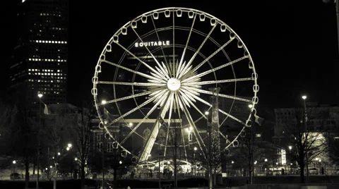 Ferris Wheel Time-lapse Vídeos de archivo 35052400