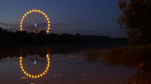Ferris Wheel time lapse Stock-Footage 91052231
