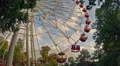 Ferris wheel. Time-lapse shot HD Footage