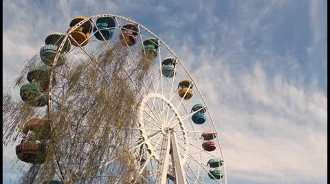Ferris wheel timelapse Stock Footage 10922403