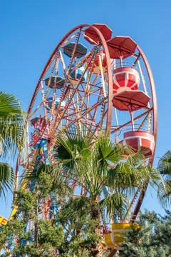 Ferris wheel in Turkey at Side Stock Photos