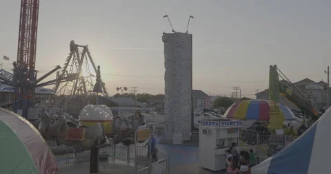 Ferris Wheel View Stock Footage 168112105