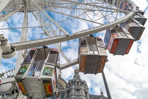 Ferris Wheel View Stock Photos