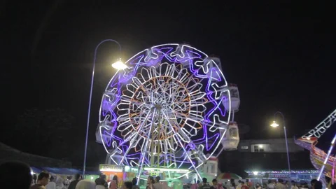 Ferris Wheels Stock Footage 109798908