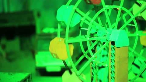 Ferris wheels in the park ,Hitachi seaside patk Japan Stock Footage 147311263