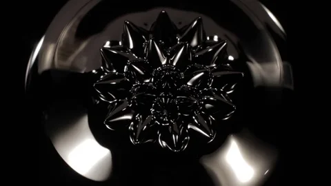 Ferrofluid. Beautiful forms. Stock Footage 69944224