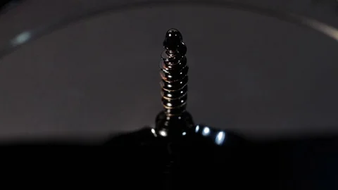 Ferrofluid. Beautiful forms. Stock Footage 69984625