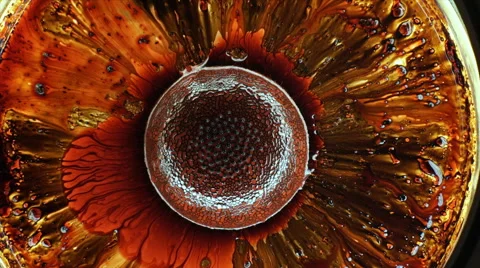 Ferrofluid Middle Stock Footage 65292957