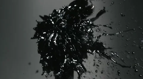 Ferrofluid, Slow Motion Stock Footage 11055889
