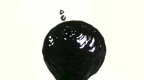 Ferrofluid, Slow Motion Stock Footage 11055978