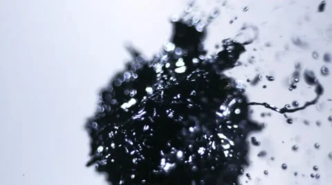 Ferrofluid, Slow Motion Stock Footage 11056076