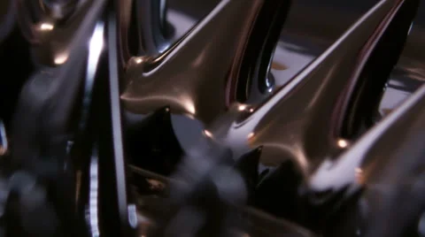 Ferromagnetic liquid Stock-Footage 44323072