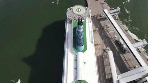 Ferry aerial view 動画素材 138556787