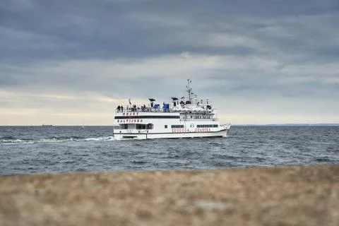 Ferry " Agat" Stock Photos
