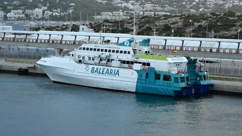 Ferry Baleria Stock Footage 248809789