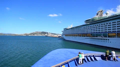 Ferry Berth Time Lapse Stock Footage 48622930