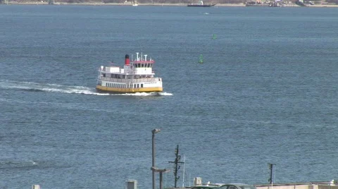 Ferry Boat 스톡 동영상 599402