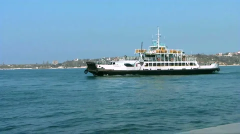 Ferry boat Stock Footage 2769923