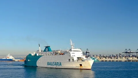 Ferry boat Stock Footage 102384914