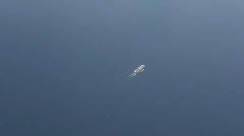 Ferry boat in sea Video stock 8600920