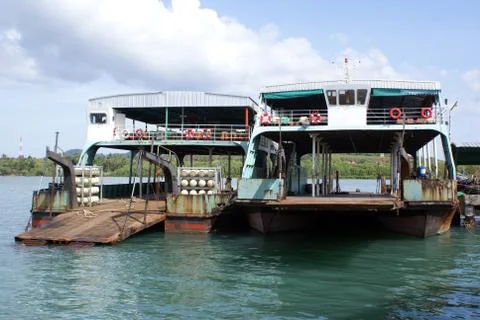 Ferry boats Stock Photos