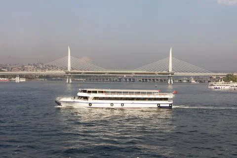Ferry on the Bosphorous Foto stock