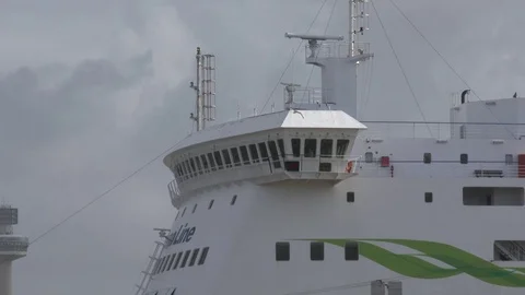 Ferry Bridge Decks Stock Footage 79734704