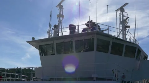 Ferry bridge Stock Footage 54802651