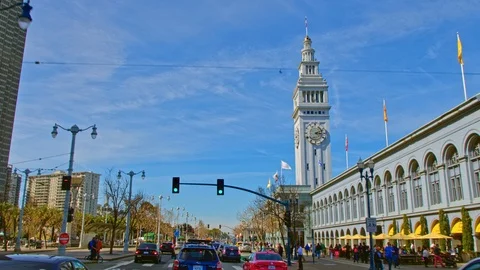 Ferry Building Clock Tower San Francisco Vidéo 87209550
