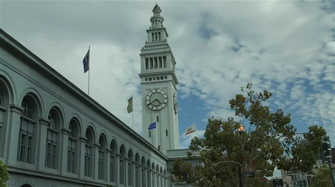 Ferry building san francisco Stock Footage 44946032