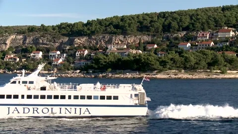 Ferry in Croatia_PACK 3 動画素材 148856771