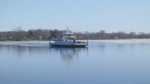 Ferry Crossing 2 Video stock 26713245