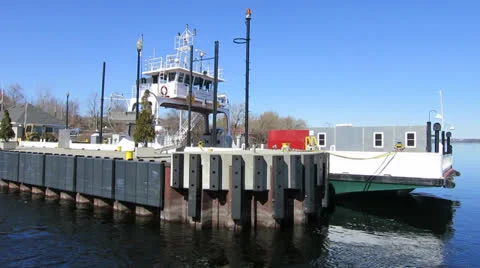 Ferry Crossing 3 Video stock 26713569