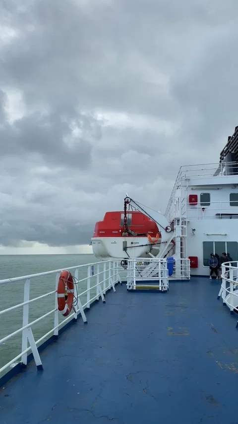 Ferry Deck View Video stock 171246719