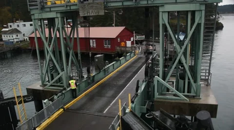 Ferry Docked 01 Stock-Footage 40175734