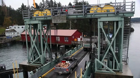Ferry Docked 02 Stock-Footage 40173534