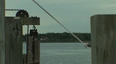 Ferry Docking Stock-Footage 11123217