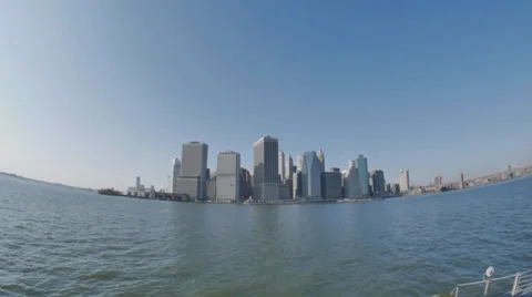 Ferry to Downtown WS Stock Footage 37015913