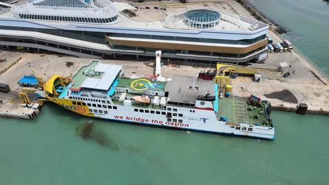 Ferry Embarking Stock Footage 148304452