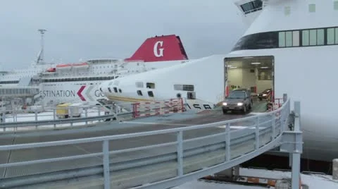 Ferry Stock Footage 20439988