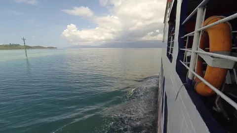 On The Ferry Video stock 81938953