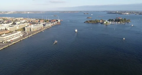 Ferry, Helsinki Stock Footage 99508535