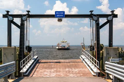 Ferry landing Stock Photos