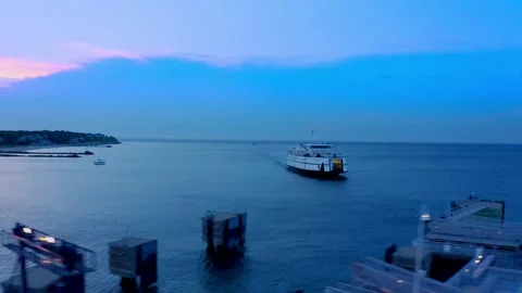 Ferry On Martha's Vineyard Vidéo 195826095