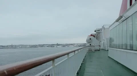 Ferry moving Stock Footage 20434970