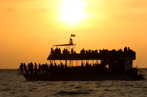 Ferry Passengers Stock Photos